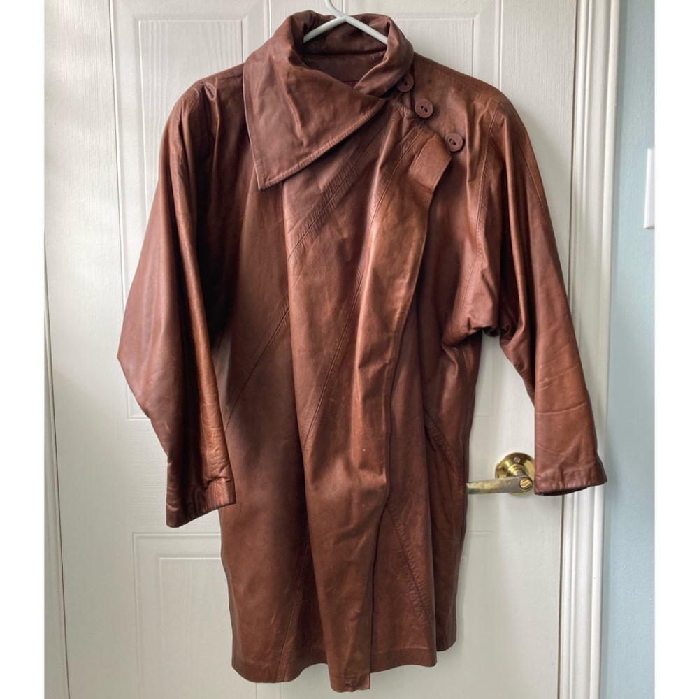 Atelier La Pomme vintage leather jacket